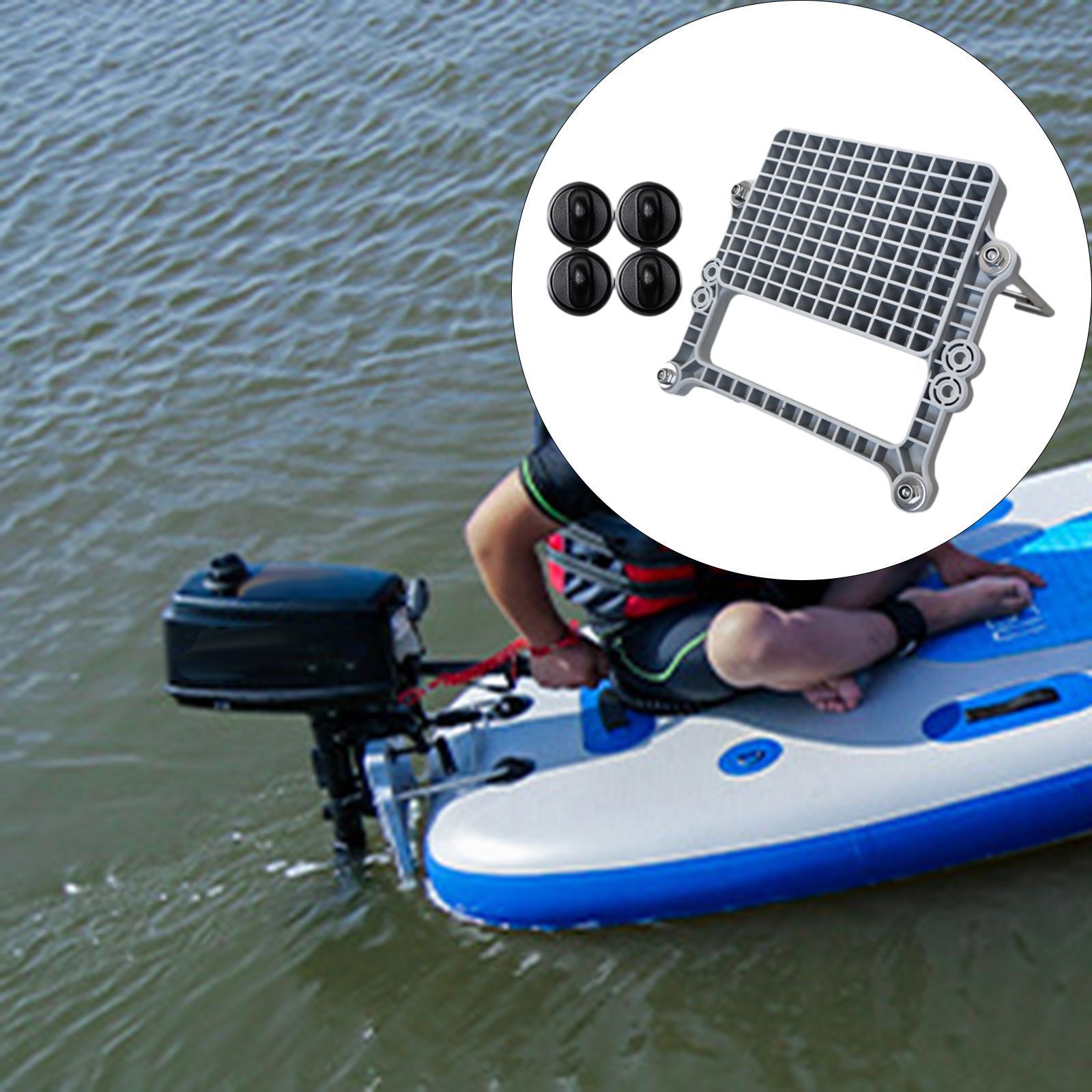 Fishing Kayak Crate - ボートモーターマウントキット高性能船外機スタンドフィッシングカヤックインフレータブルボートパドルボードゴムディンギー用