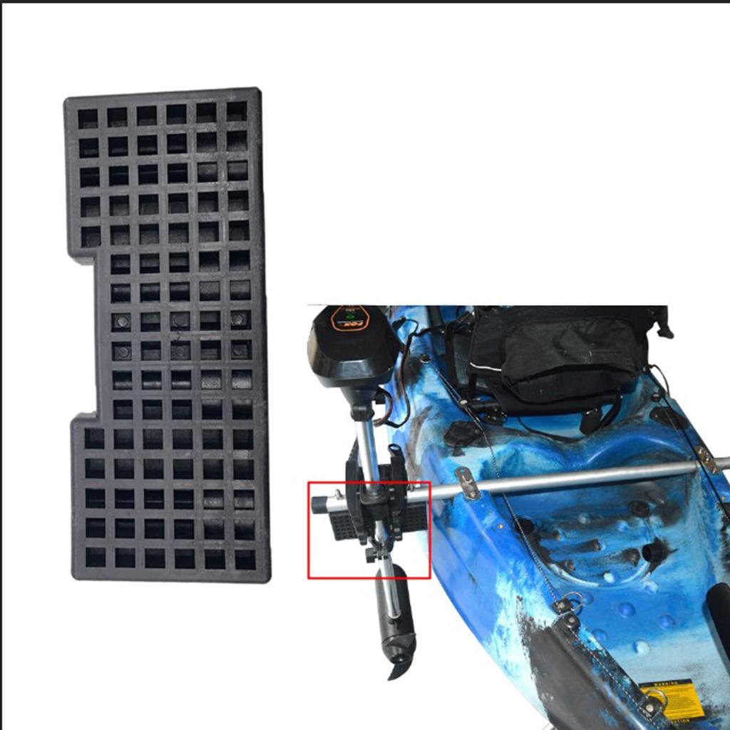 Fishing Kayak Trolling Motor - カヤックボート用合金製トローリングモーター取り付け用強化ブロックボード DIY組立ブラケット 釣り用カヌーハードウェア