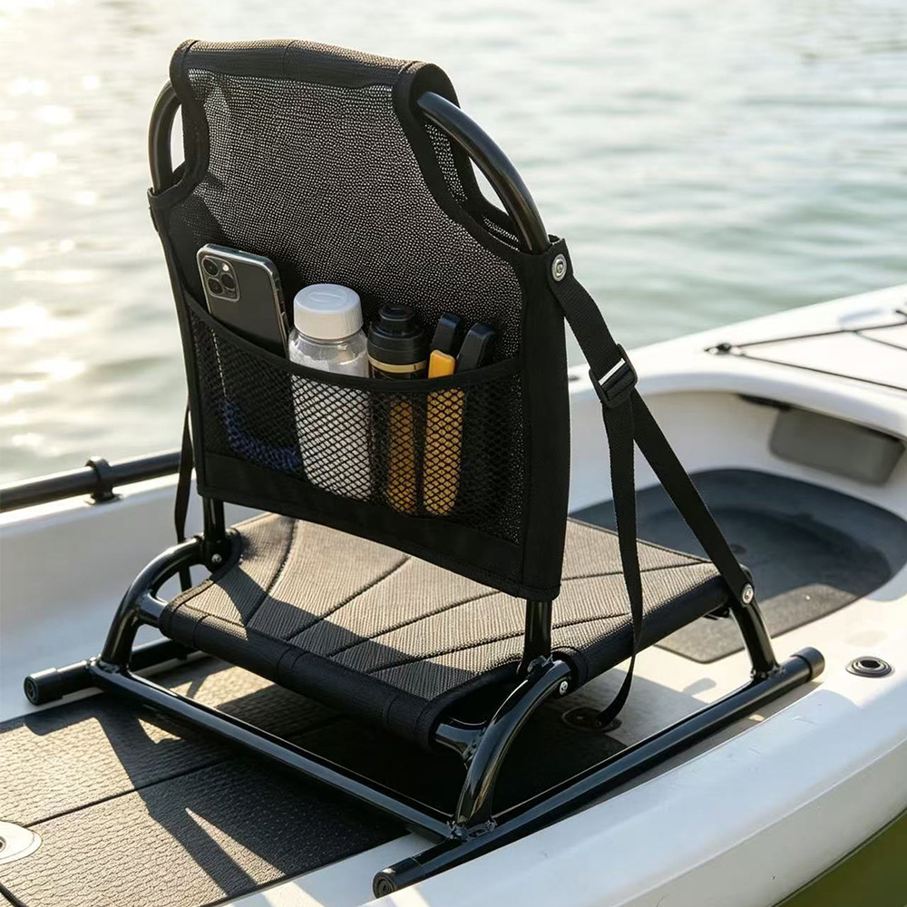 Fishing Kayak Paddle - アルミ製ポータブル背もたれシートクッション カヤック SUP パドルボード 釣り サーフボード用