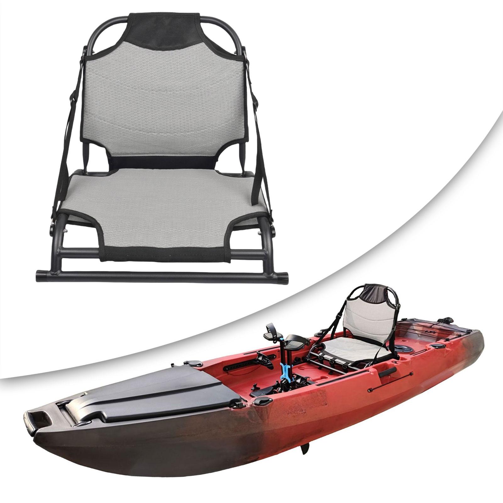 カヤックシート 調節可能な背もたれ スタンドアップパドルボー - Fishing Kayak Crate のレビューと価格