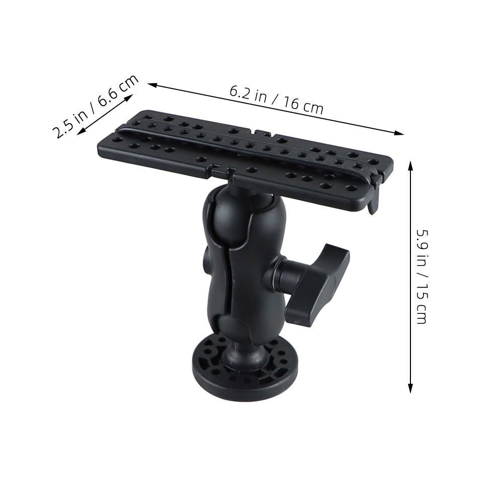 カヤック用魚群探知機マウント、360度回転可能なナイロン製ブ - Fishing Kayak Fish Finder Mount のレビューと価格
