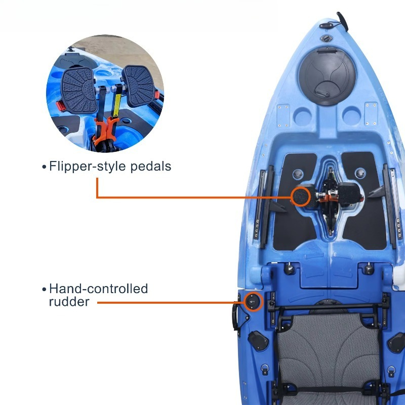2026年新型モジュール式超安定完璧性能1人乗り折りたたみペ - Fishing Kayak Pedal Drive のレビューと価格
