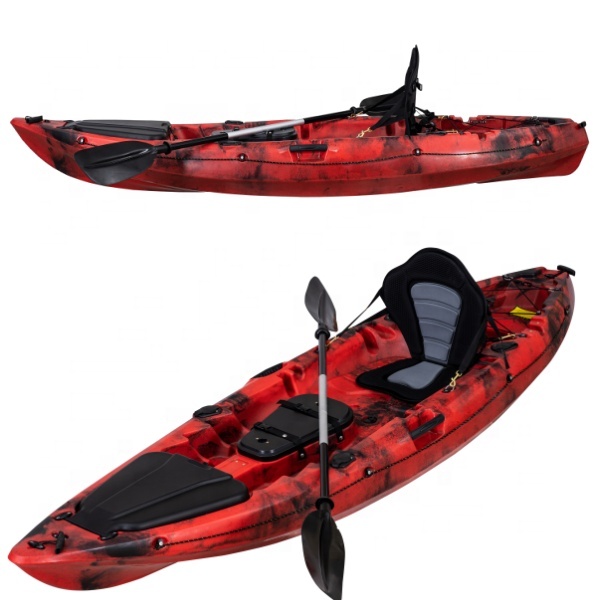 2.9メートルプラスチックカヤックフィッシングカヤックボート - Fishing Kayak Sit On Top のレビューと価格